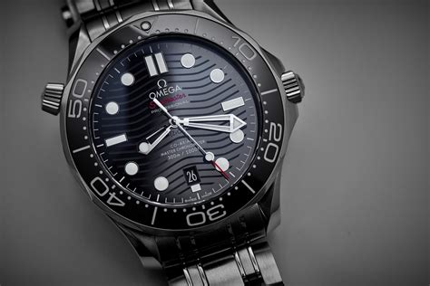 omega seamaster 300 black black.